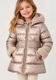 Mayoral Girls Metallic Padded Coat