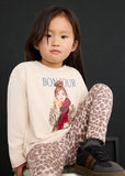 Mayoral Girls Leopard Print Leggings Set