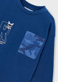 Mayoral Boys Navy Robot Top