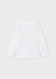 Mayoral Boys Ivory Robot Print Top