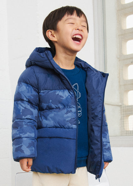 Mayoral Boys Dark Blue Padded Jacket
