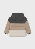 Mayoral Boys Beige & Grey Padded Jacket