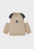 Mayoral Boys Beige & Grey Sweatshirt