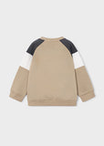 Mayoral Boys Beige & Grey Sweatshirt