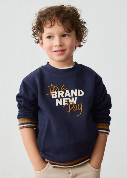 Mayoral Navy Boys Sweatshirt