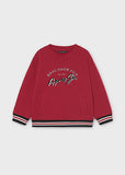 Mayoral Boys Red Ski Sweatshirt