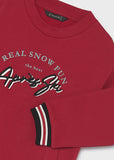 Mayoral Boys Red Ski Sweatshirt