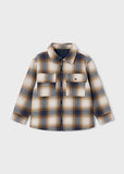 Mayoral Boys Beige Check Jacket