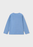 Mayoral Boys’ Blue Basic Long Sleeve Top