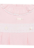Mintini Baby Girls Pink Onesie