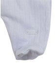 Mintini Baby Boys Blue & White Babygrow