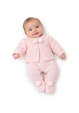 Kleo Kids Baby Girl Pink Knitted Set