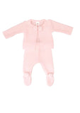 Kleo Kids Baby Girl Pink Knitted Set