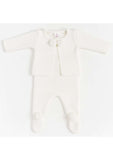 Kleo Kids Unisex White Knitted Set