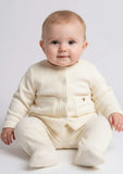 Rock A Bye Baby Unisex Ivory Two-Piece Set