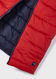 Mayoral Boys Navy & Red Reversible Hooded Gilet