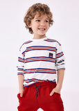 Mayoral Boys Striped Cotton Top