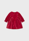 Mayoral Baby Girls Red Velvet Dress