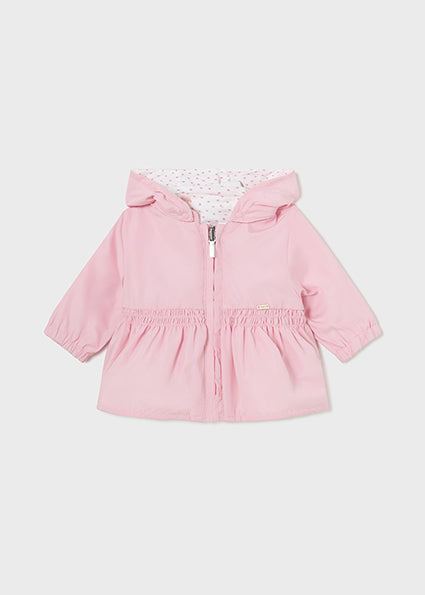 Mayoral Baby Girls Pink Reversible Jacket