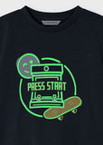 Mayoral Boys Fluorescent Print T-Shirt