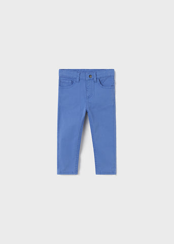 MAYORAL BLUE SLIM FIT TROUSERS