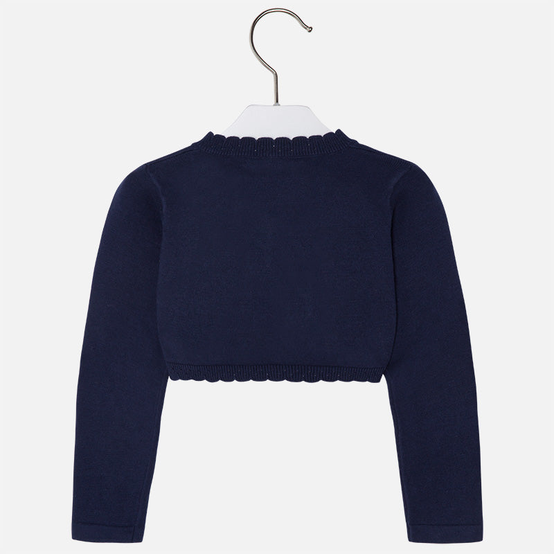Mayoral Navy Blue Bolero Cardigan Girls SALE – Cherubs