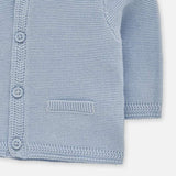Mayoral Baby Boys Blue Knit Cardigan 1316