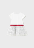 MAYORAL WHITE TULLE DRESS