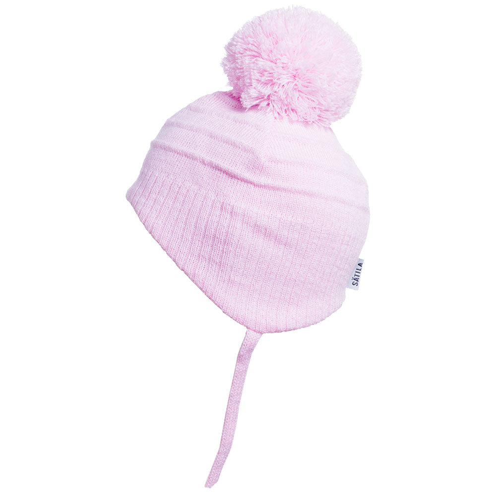 Satila of Sweden Tiny Pink Pom Pom Hat