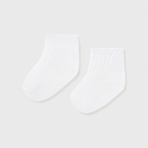 MAYORAL Two Pack White Socks