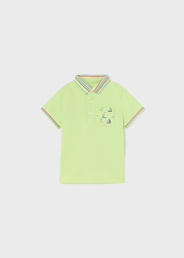 MAYORAL MINT GREEN POLO SHIRT