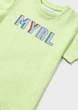 MAYORAL MINT GREEN BABY BOY BASIC T-SHIRT