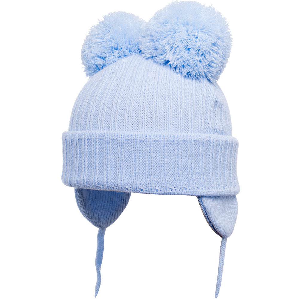 Satila of Sweden Minnie Blue Pom Pom Hat